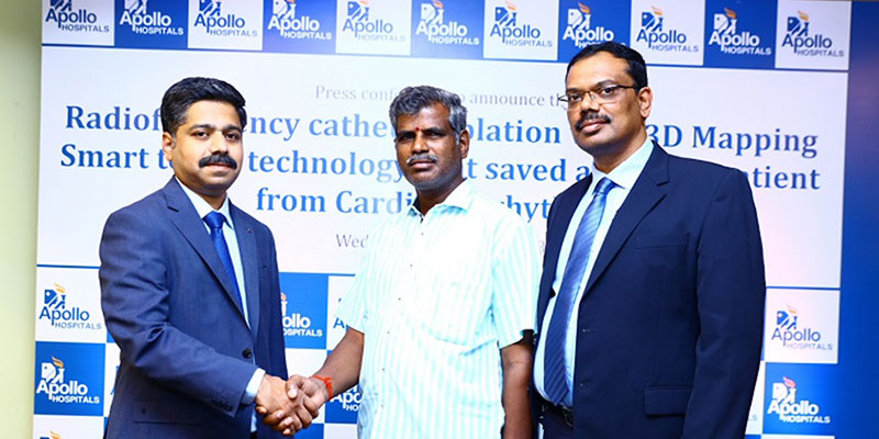 A click at the launch of Arrhythmia and Atrial Fibrillation Clinic with Dr. Karthigesan A.M.