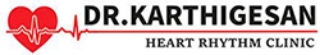 Brand Logo of Dr. Karthigesan Heart Rhythm Clinic.
