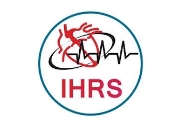 The logo of IHRS.